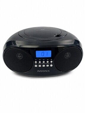 Insignia NS-B4111 CD Player Am FM Radio Boombox Black
